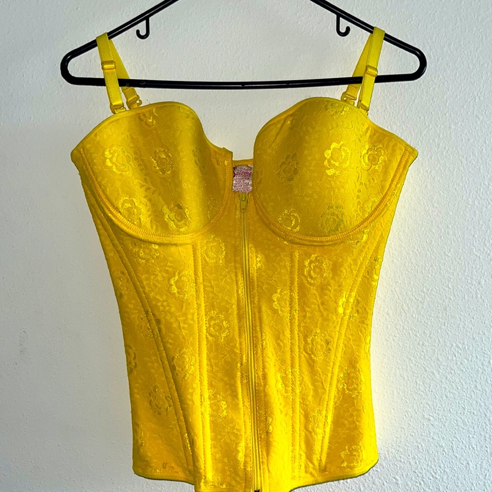 Yellow Bustier